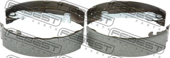 Febest 2102-CAKR - Brake Shoe, Drum brakes www.avaruosad.ee