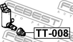 Febest TT-008 - Tihend,klaasipesupump/-paak www.avaruosad.ee