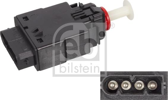 Febi Bilstein 06035 - Brake Light Switch www.avaruosad.ee