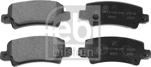 Febi Bilstein 16577 - Brake Pad Set, disc brake www.avaruosad.ee