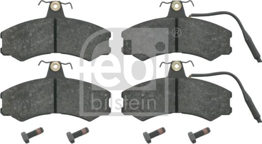 Febi Bilstein 16051 - Brake Pad Set, disc brake www.avaruosad.ee