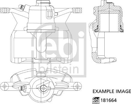 Febi Bilstein 181664 - Pinza de freno www.avaruosad.ee