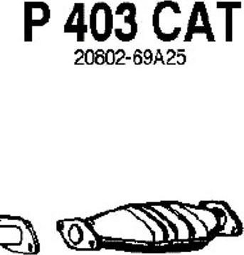 Fenno P403CAT - Catalytic Converter www.avaruosad.ee