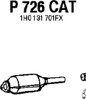 Fenno P726CAT - Catalytic Converter www.avaruosad.ee