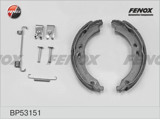 Fenox BP53151 - Brake Set, drum brakes www.avaruosad.ee
