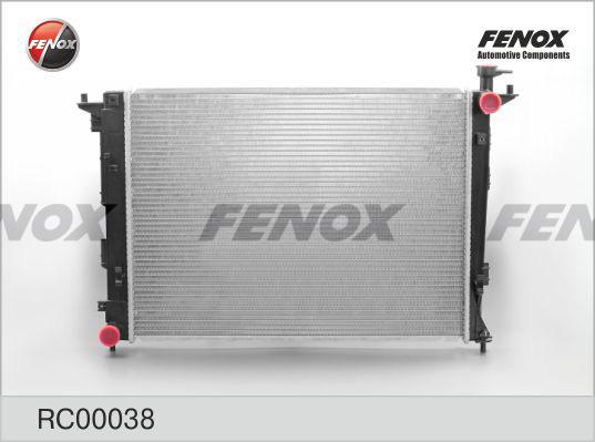 Fenox RC00038 - Radiator, engine cooling www.avaruosad.ee