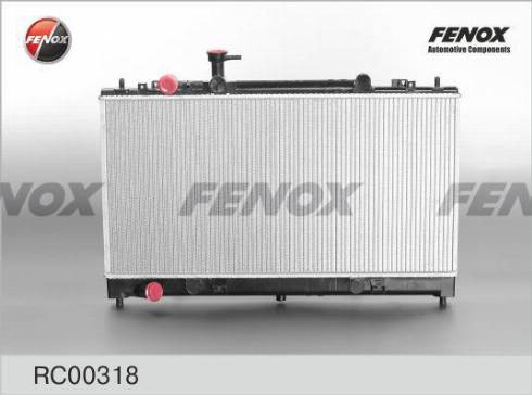 Fenox RC00318 - Radiator, engine cooling www.avaruosad.ee