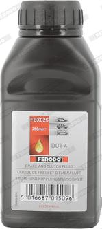 Ferodo FBX025 - Brake Fluid www.avaruosad.ee