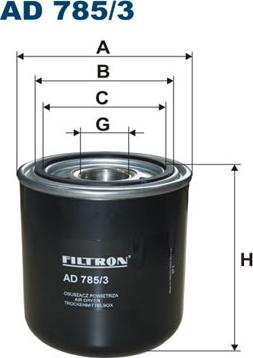 Filtron AD 785/3 - Air Dryer Cartridge, compressed-air system www.avaruosad.ee