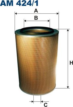 Filtron AM424/1 - Luftfilter www.avaruosad.ee