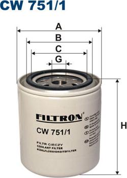 Filtron CW751/1 - Dzesēšanas šķidruma filtrs www.avaruosad.ee