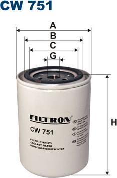 Filtron CW751 - Dzesēšanas šķidruma filtrs www.avaruosad.ee