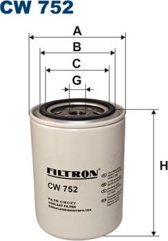Filtron CW752 - Dzesēšanas šķidruma filtrs www.avaruosad.ee