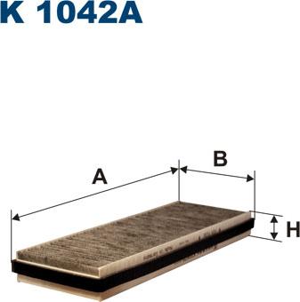 Filtron K1042A - Kabineluftfilter www.avaruosad.ee