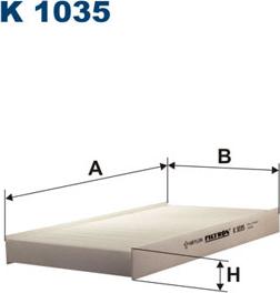 Filtron K1035 - Фильтр воздуха в салоне www.avaruosad.ee