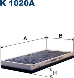 Filtron K1020A - Suodatin, sisäilma www.avaruosad.ee