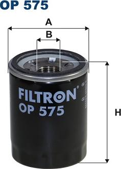 Filtron OP575 - Oil Filter www.avaruosad.ee