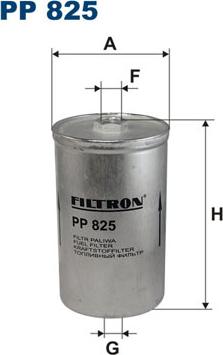 Filtron PP825 - Fuel filter www.avaruosad.ee