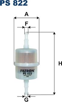 Filtron PS822 - Fuel filter www.avaruosad.ee