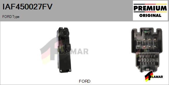 FLAMAR IAF450027FV - Switch, window regulator www.avaruosad.ee