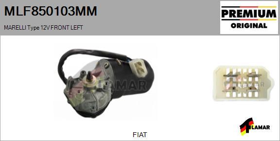 FLAMAR MLF850103MM - Wiper Motor www.avaruosad.ee