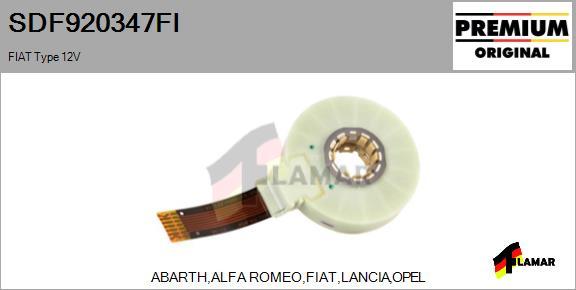 FLAMAR SDF920347FI - Steering Angle Sensor www.avaruosad.ee