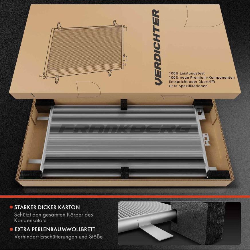 FRANKBERG 5481FB0007056 - Condenser, air conditioning www.avaruosad.ee