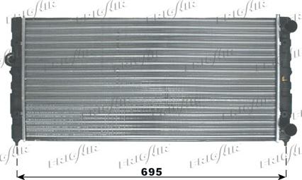 Frigair 0110.3024 - Radiators, Motora dzesēšanas sistēma www.avaruosad.ee