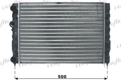 Frigair 0110.3020 - Radiator, engine cooling www.avaruosad.ee