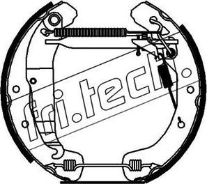 Fri.Tech. 16248 - Brake Set, drum brakes www.avaruosad.ee