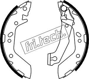 Fri.Tech. 1046.205 - Brake Set, drum brakes www.avaruosad.ee