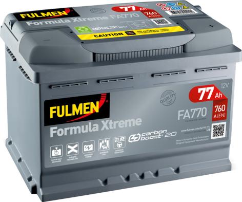 Fulmen FA770 - Стартерная аккумуляторная батарея, АКБ www.avaruosad.ee