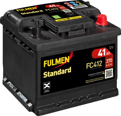Fulmen FC412 - Стартерная аккумуляторная батарея, АКБ www.avaruosad.ee