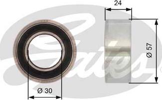 Gates T41121 - Tensioner Pulley, timing belt www.avaruosad.ee