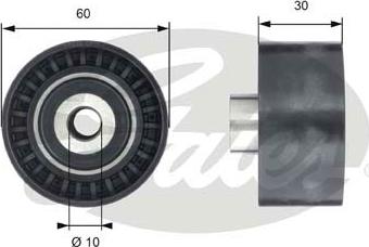Gates T42199 - Deflection/Guide Pulley, timing belt www.avaruosad.ee