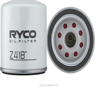 GCG Turbos Australia RY-Z418 - Oil Filter www.avaruosad.ee