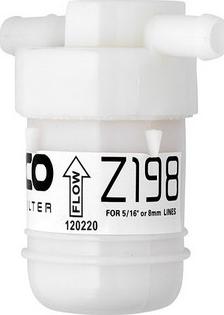 GCG Turbos Australia RY-Z198 - Fuel filter www.avaruosad.ee