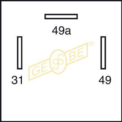 Gebe 9 9027 1 - Прерыватель указателей поворота www.avaruosad.ee