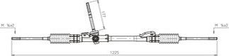 General Ricambi FO4020 - Steering Gear www.avaruosad.ee