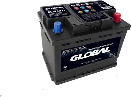 GLOBAL GR060AGM - Starter Battery www.avaruosad.ee