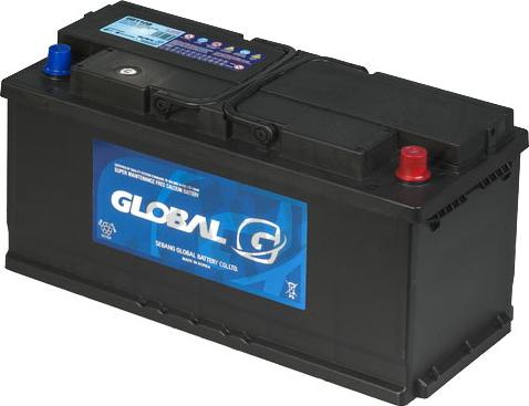 GLOBAL GR110B - Стартерная аккумуляторная батарея, АКБ www.avaruosad.ee