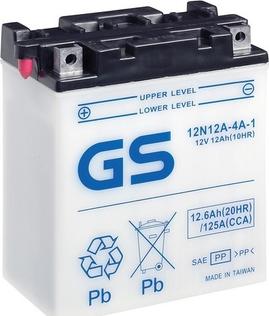 GS GS-12N12A-4A-1 - Starter Battery www.avaruosad.ee