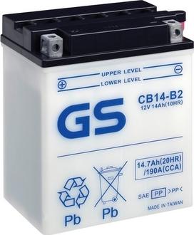 GS GS-CB14-B2 - Startera akumulatoru baterija www.avaruosad.ee