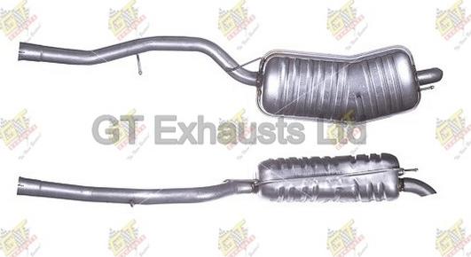 GT Exhausts GBM336 - End Silencer www.avaruosad.ee