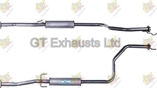 GT Exhausts GRR258 - Middle Silencer www.avaruosad.ee