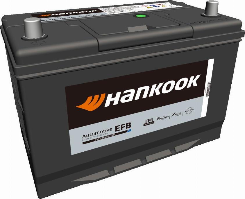 Hankook EFB 145D31L(T110) - Стартерная аккумуляторная батарея, АКБ www.avaruosad.ee