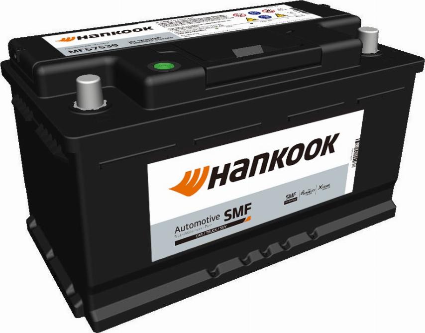 Hankook MF57539 - Стартерная аккумуляторная батарея, АКБ www.avaruosad.ee
