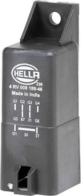 HELLA 4RV 008 188-461 - Control Unit, glow plug system www.avaruosad.ee