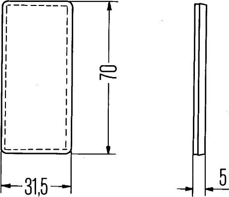 HELLA 8RA 004 412-021 - Отражатель www.avaruosad.ee