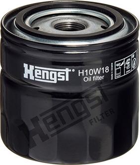 Hengst Filter H10W18 - Oil Filter www.avaruosad.ee